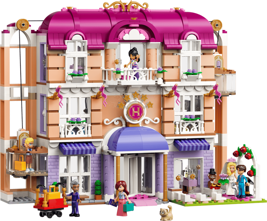 LEGO® Friends Heartlake City Grand Hotel components
