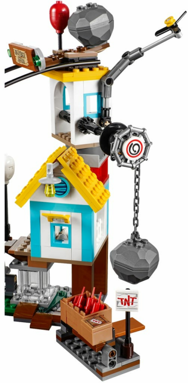 LEGO® Angry Birds Pig City Teardown components