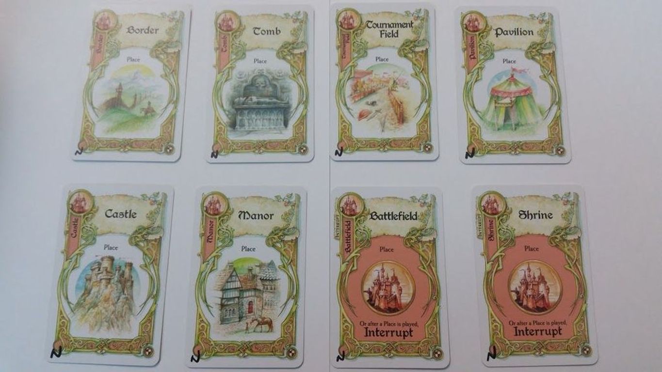 Once Upon a Time: Knightly Tales cards