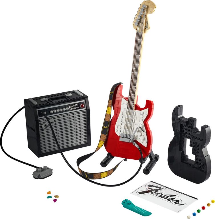 LEGO® Ideas Fender Stratocaster LEGO Ideas componenti