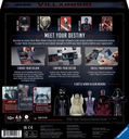 Star Wars Villainous: Power of the Dark Side parte posterior de la caja