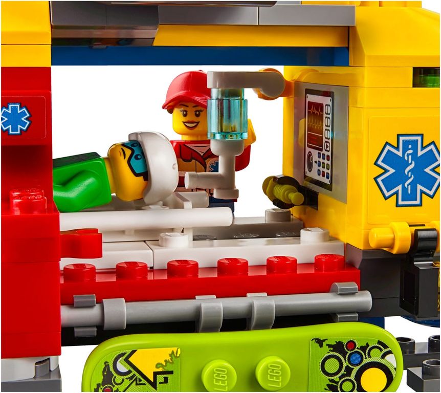 LEGO® City Ambulance Helicopter interior
