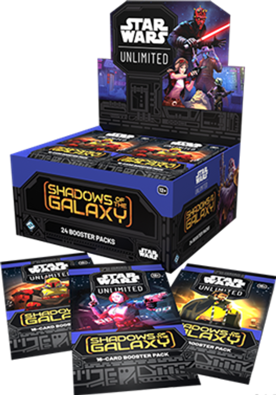 Star Wars: Unlimited - Shadows of the Galaxy: Booster Display (24 Booster) box