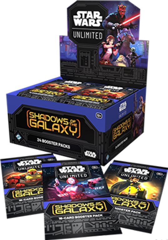 Star Wars: Unlimited - Shadows of the Galaxy: Booster Display (24 Booster) doos