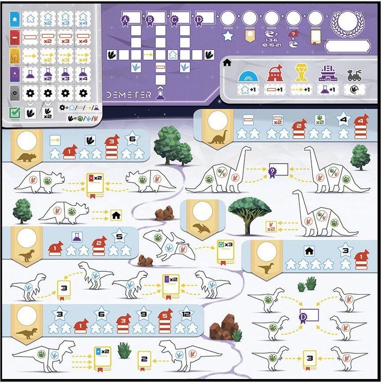 Demeter game board