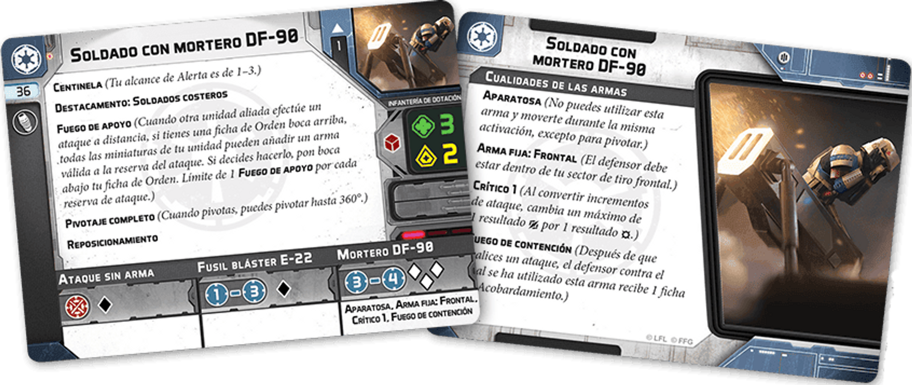 Star Wars: Legion – Imperial Shoretroopers Unit Expansion cards