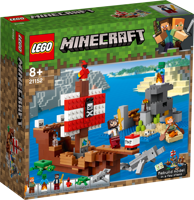 LEGO® Minecraft Avontuur op het piratenschip