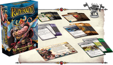 Runebound: L'Eveil Des Montagnes – Paquet Aventure composants