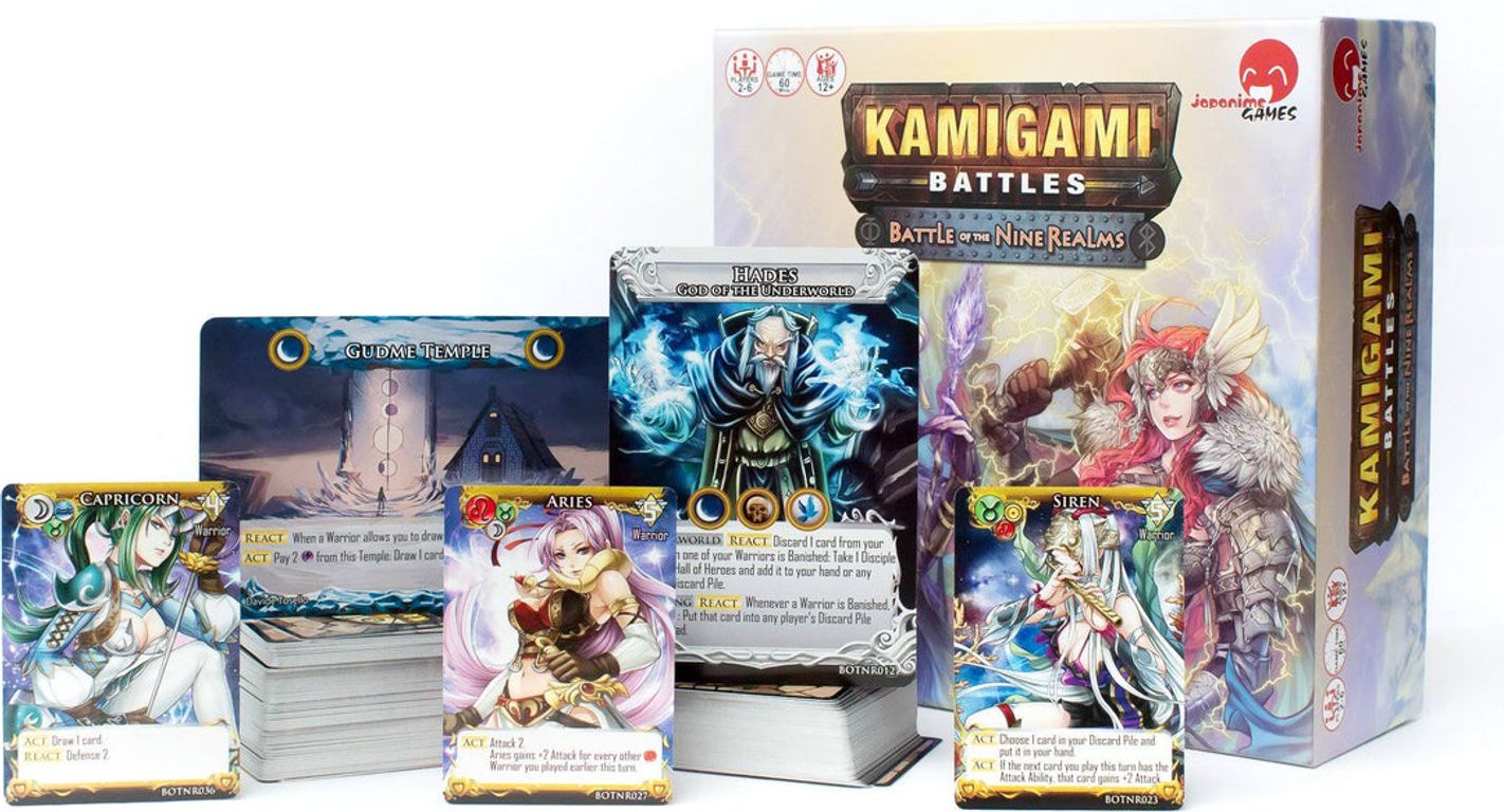 Kamigami Battles: Battle of the Nine Realms cards