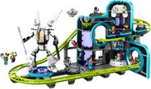 LEGO® City Achterbahn mit Roboter-Mech komponenten