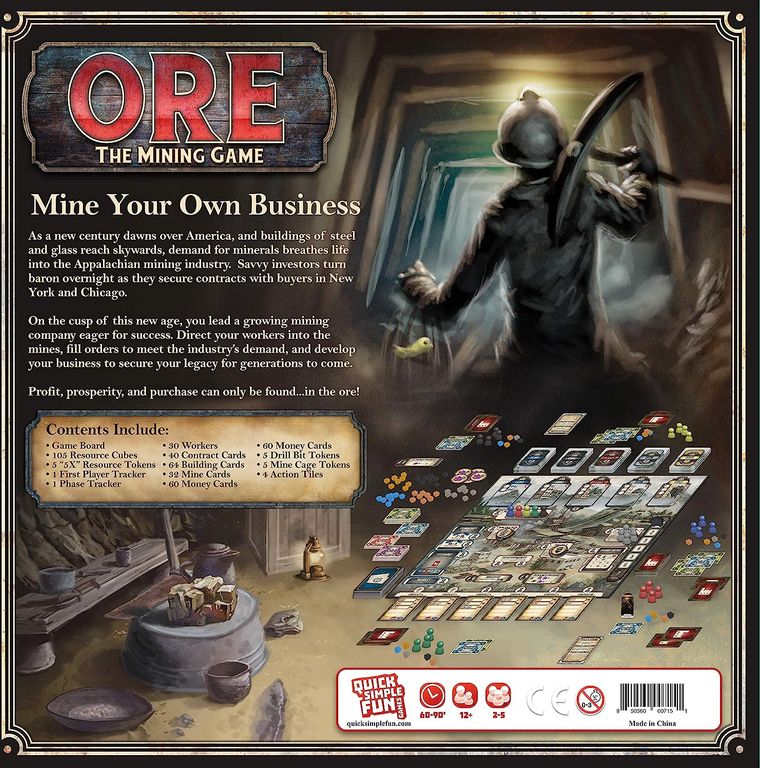 Ore: The Mining Game torna a scatola