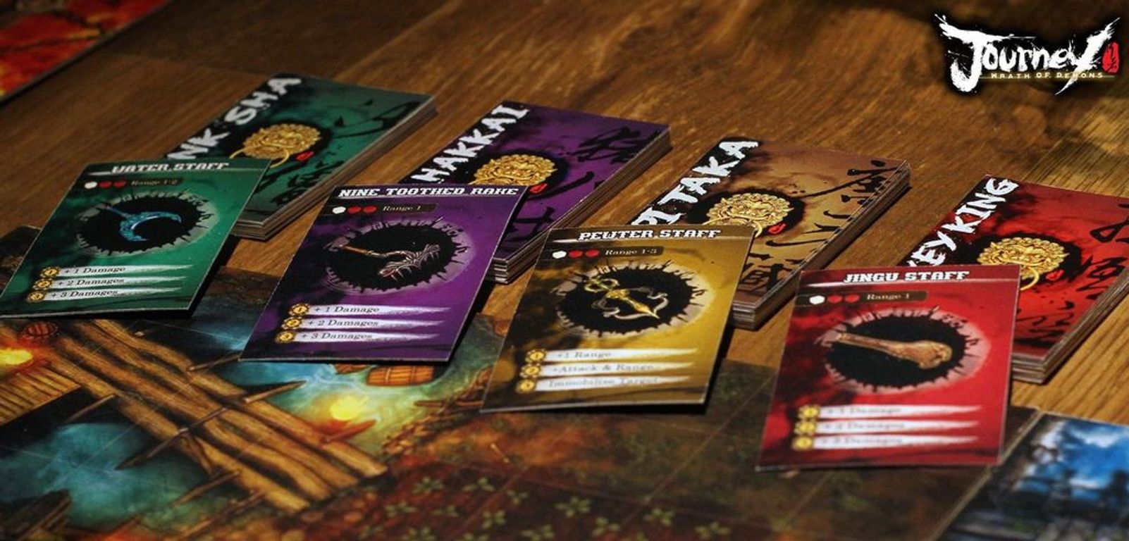 Journey: Wrath of Demons kaarten