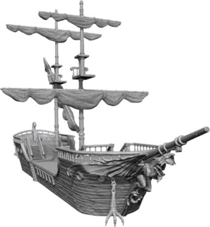 D&D Nolzur’s Marvelous Miniatures – The Falling Star Sailing Ship miniatura