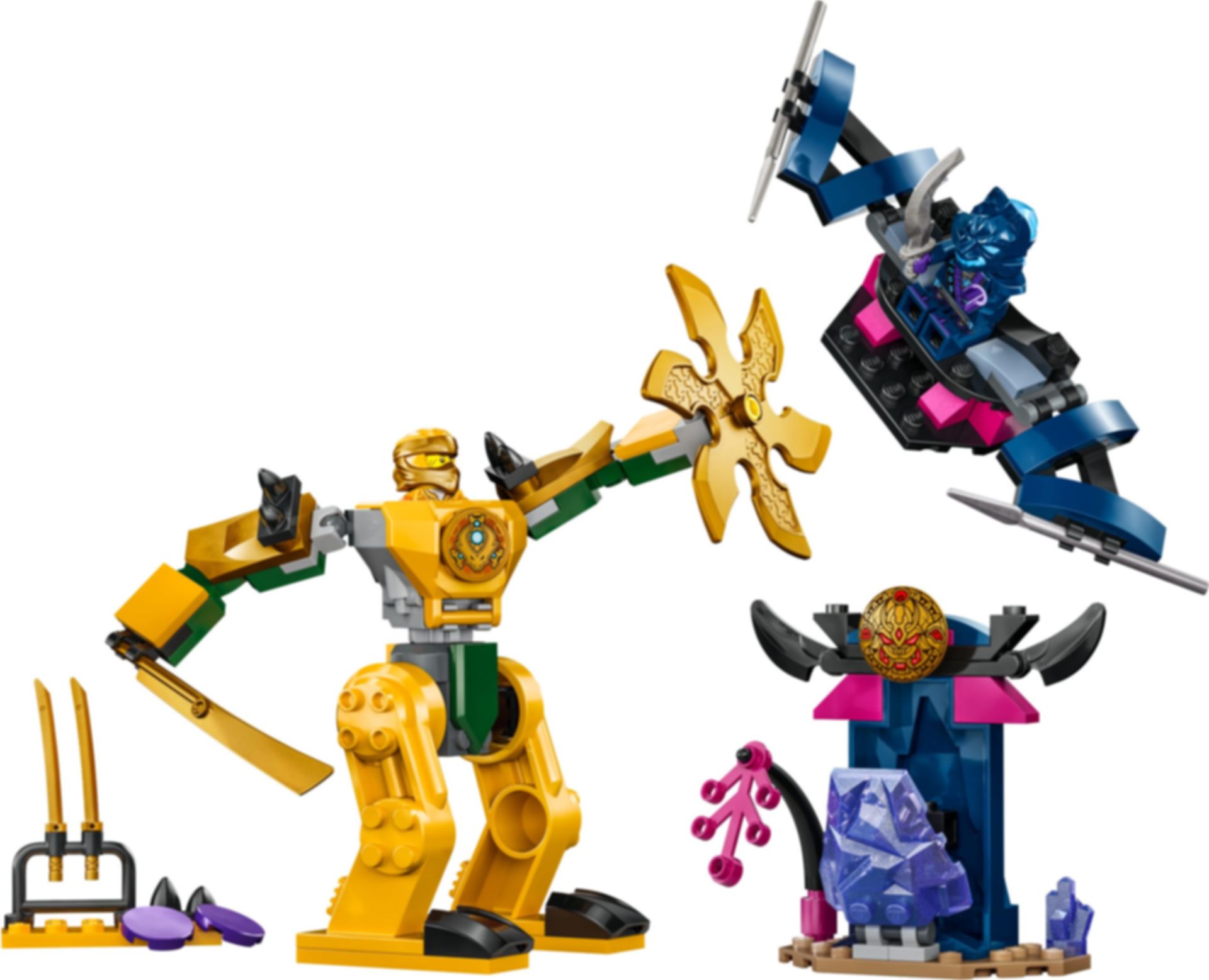 LEGO® Ninjago Le robot de combat d'Arin composants