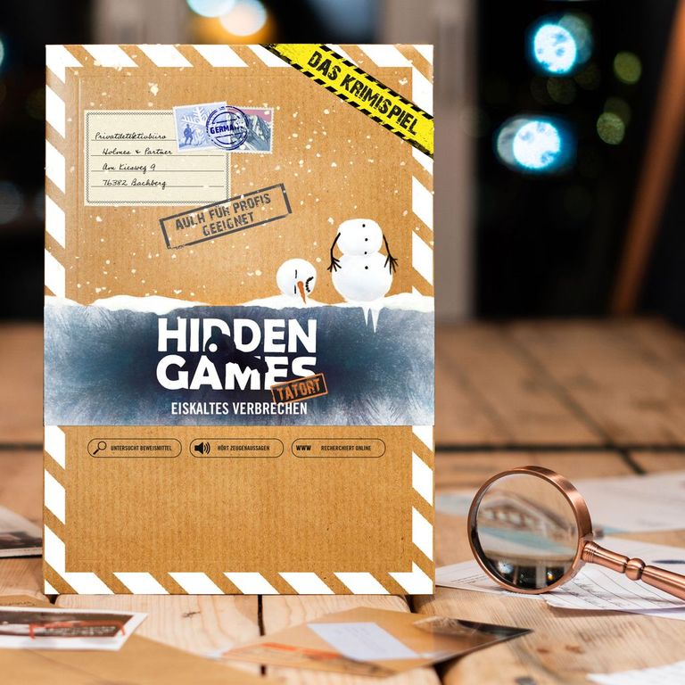 Hidden Games Tatort: Eiskaltes Verbrechen 6.Fall componenten