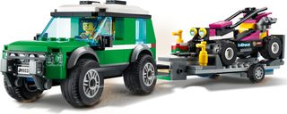 LEGO® City Race Buggy Transporter components