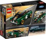 LEGO® Speed Champions 1968 Ford Mustang Fastback achterkant van de doos