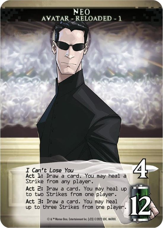 Legendary Encounters: The Matrix Neo carta