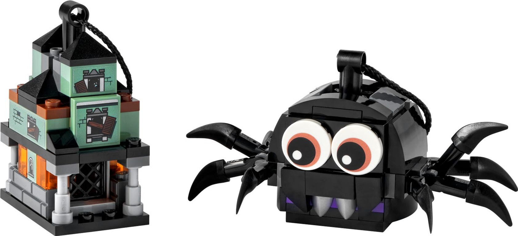 Spider & Haunted House Pack components