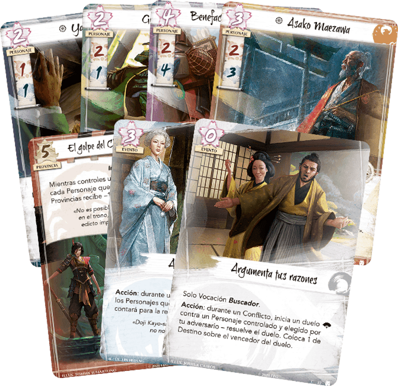 Legend of the Five Rings: The Card Game – Twisted Loyalties kaarten