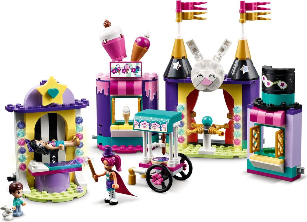 LEGO® Friends Les stands de la fête foraine magique gameplay