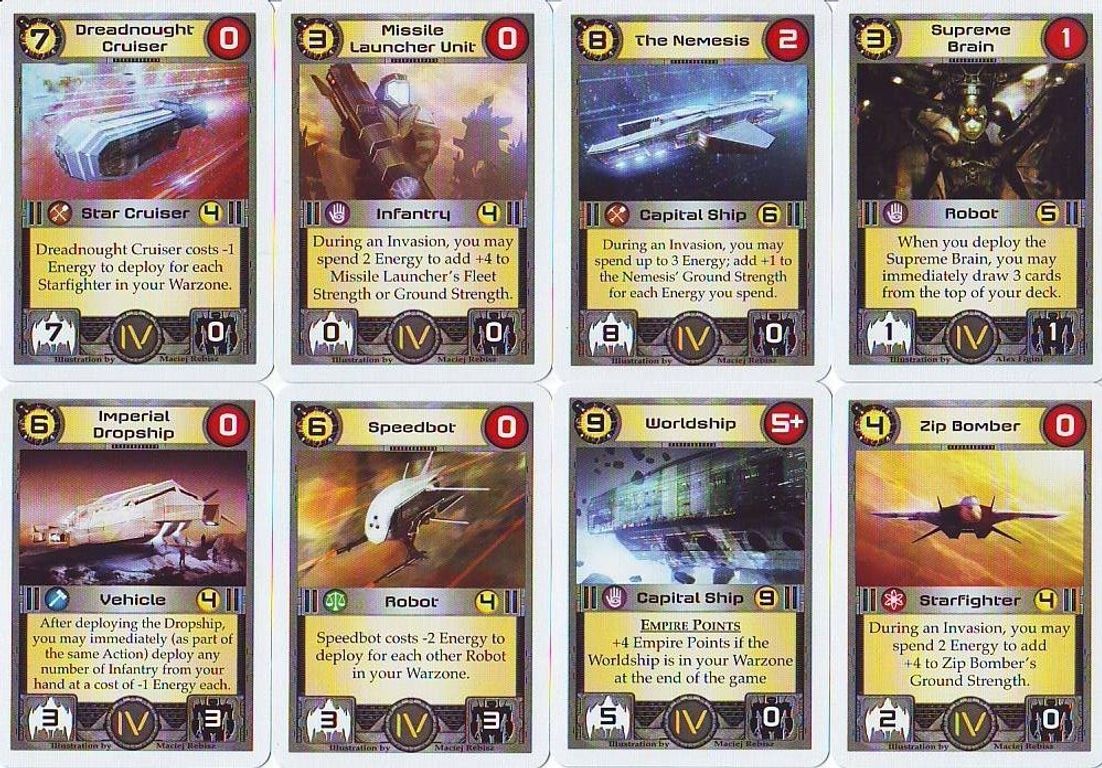 Core Worlds cards