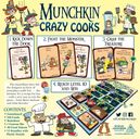 Munchkin Crazy Cooks parte posterior de la caja