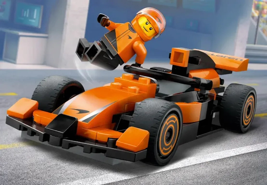 LEGO® City Voiture de course McLaren avec pilote de F1