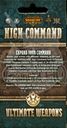 Warmachine: High Command – Faith & Fortune: Ultimate Weapons back of the box