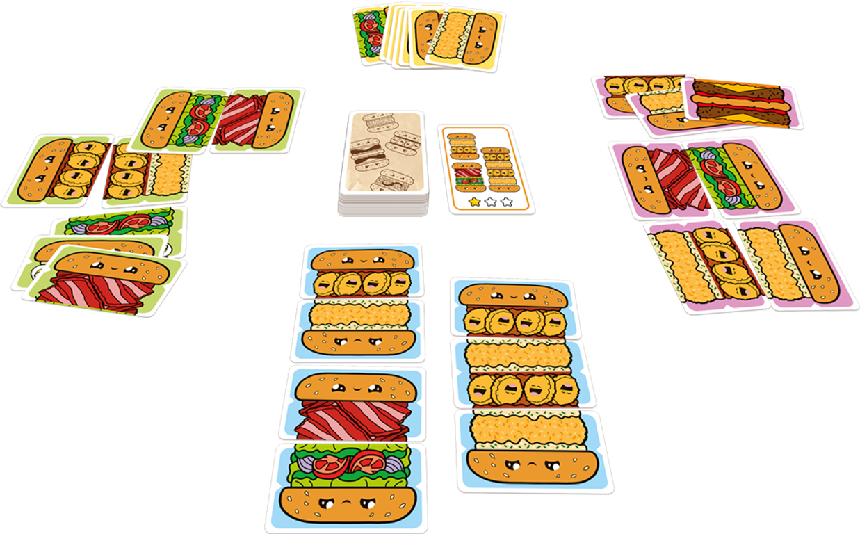 Burger ¡YA! cartas