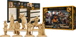 A Song of Ice & Fire: Tabletop Miniatures Game – Baratheon Heroes I komponenten