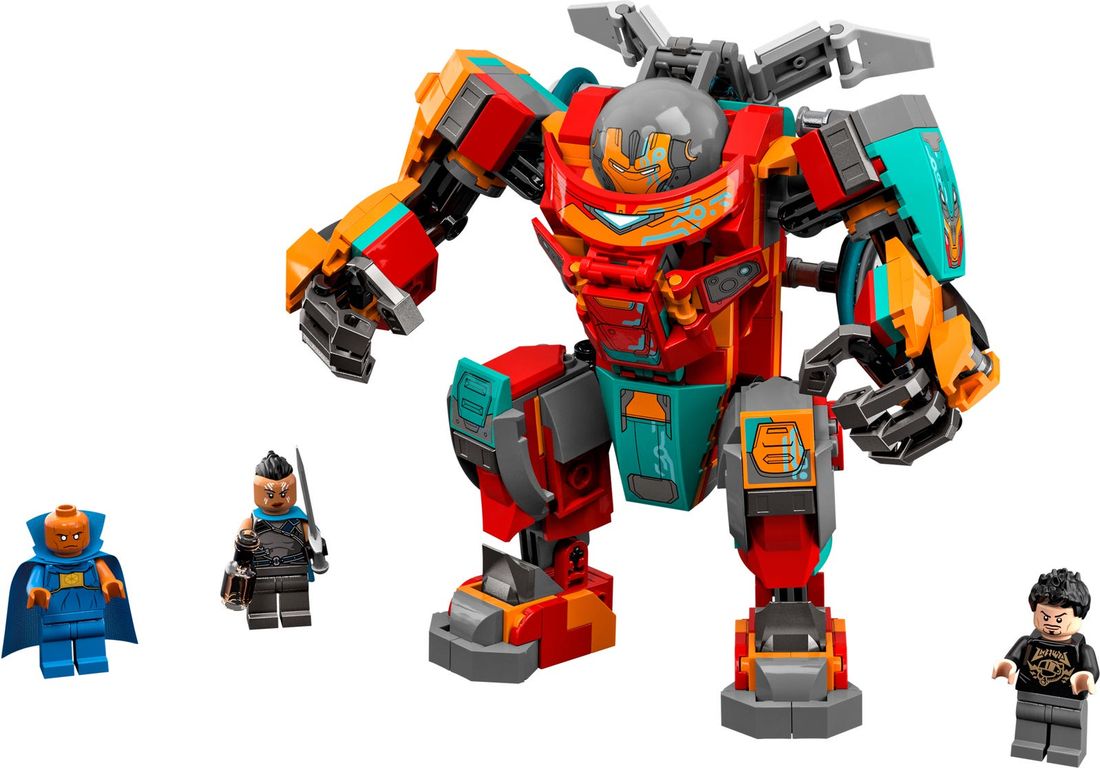 LEGO® Marvel L’armure sakaarienne d’Iron Man de Tony Stark composants