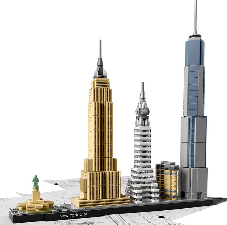 LEGO® Architecture Ciudad de Nueva York partes