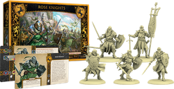 A Song of Ice & Fire: Tabletop Miniatures Game – Rose Knights componenten