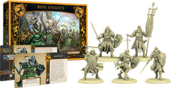 A Song of Ice & Fire: Tabletop Miniatures Game – Rose Knights components