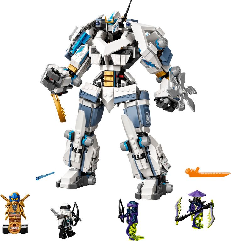 LEGO® Ninjago Mech Titano da battaglia di Zane componenti