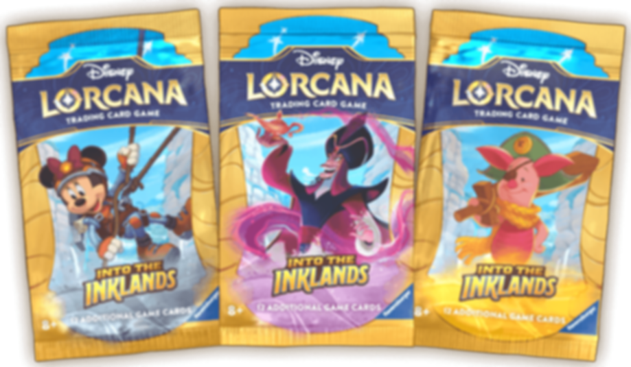 Disney Lorcana: Into the Inklands - Sleeved Booster cards