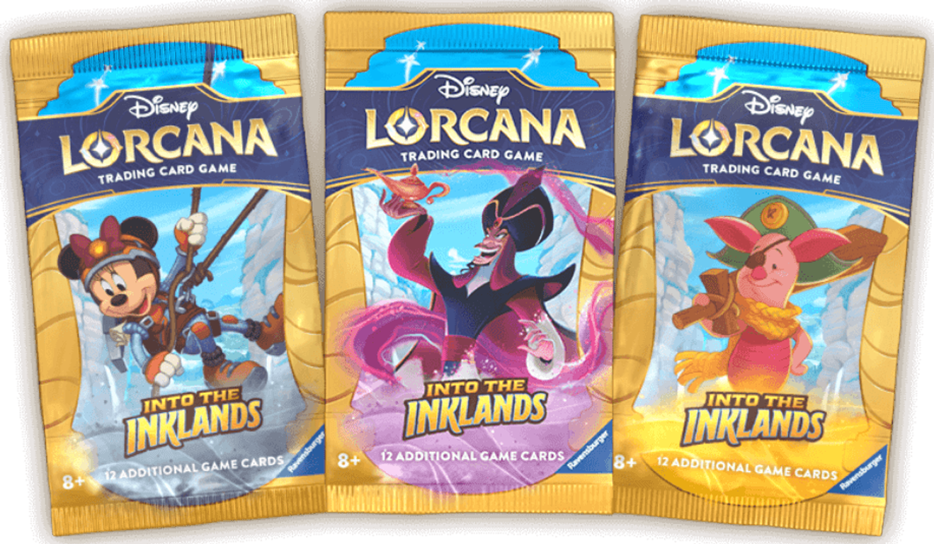 Disney Lorcana: Into the Inklands - Sleeved Booster carte