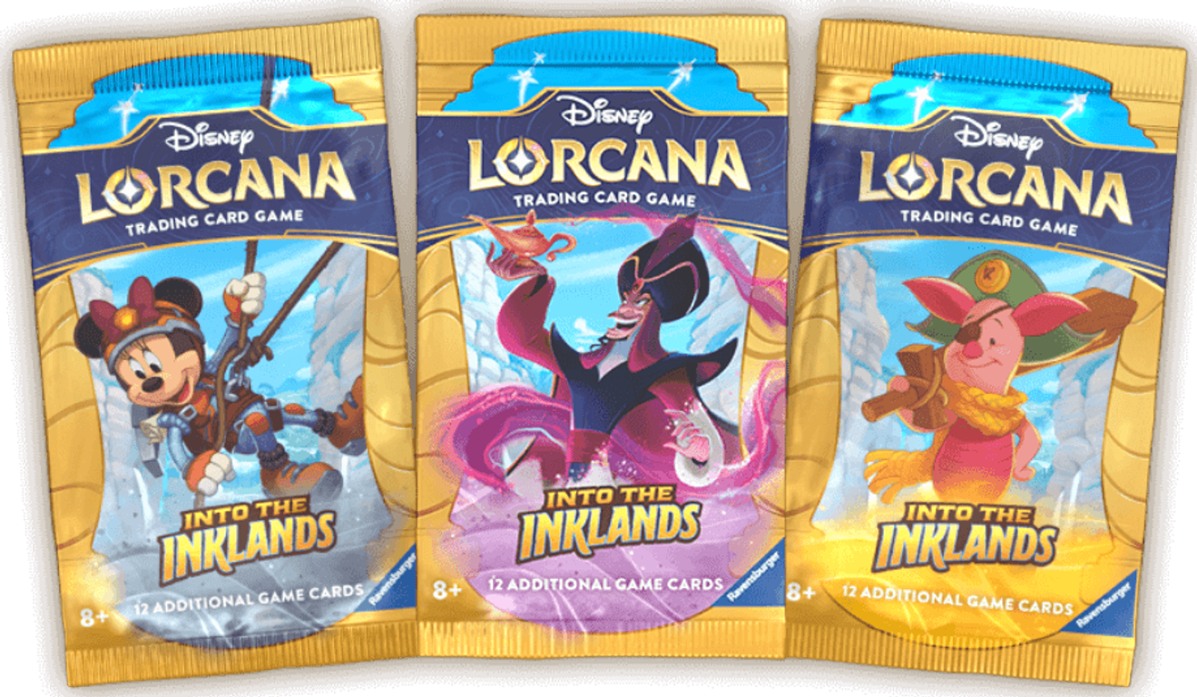 Lorcana - Les Terres d'Encres : 24 Boosters cartes