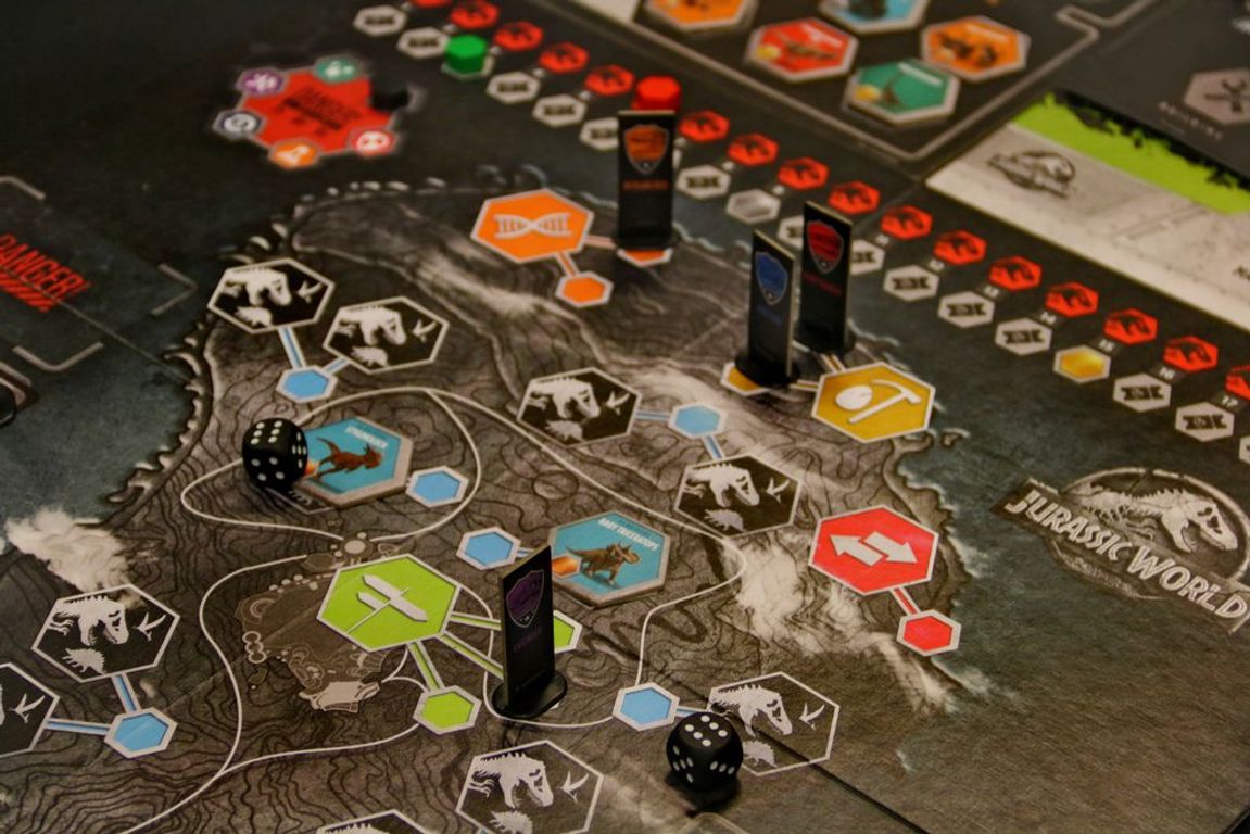 Jurassic World: The Boardgame speelwijze