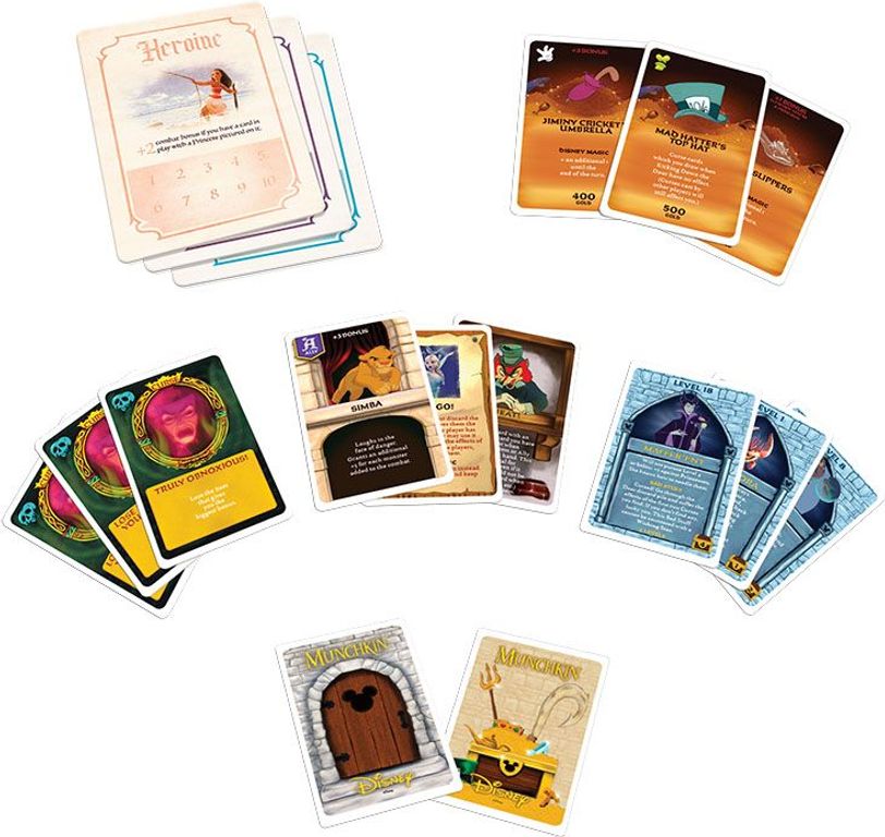 Munchkin Disney cards