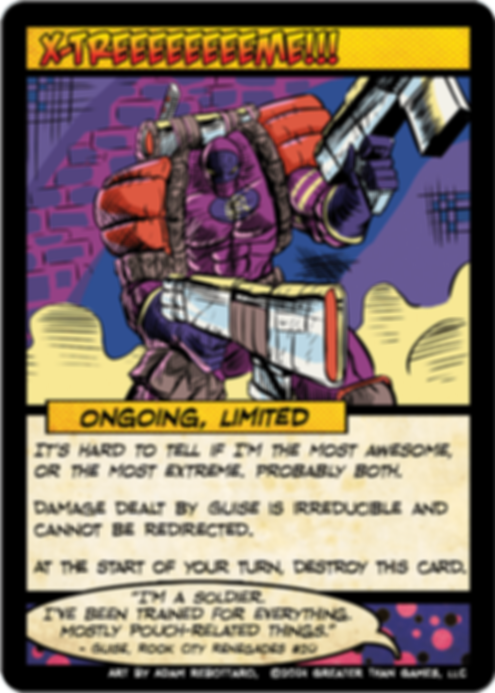 Sentinels of the Multiverse: Guise Hero Character cards