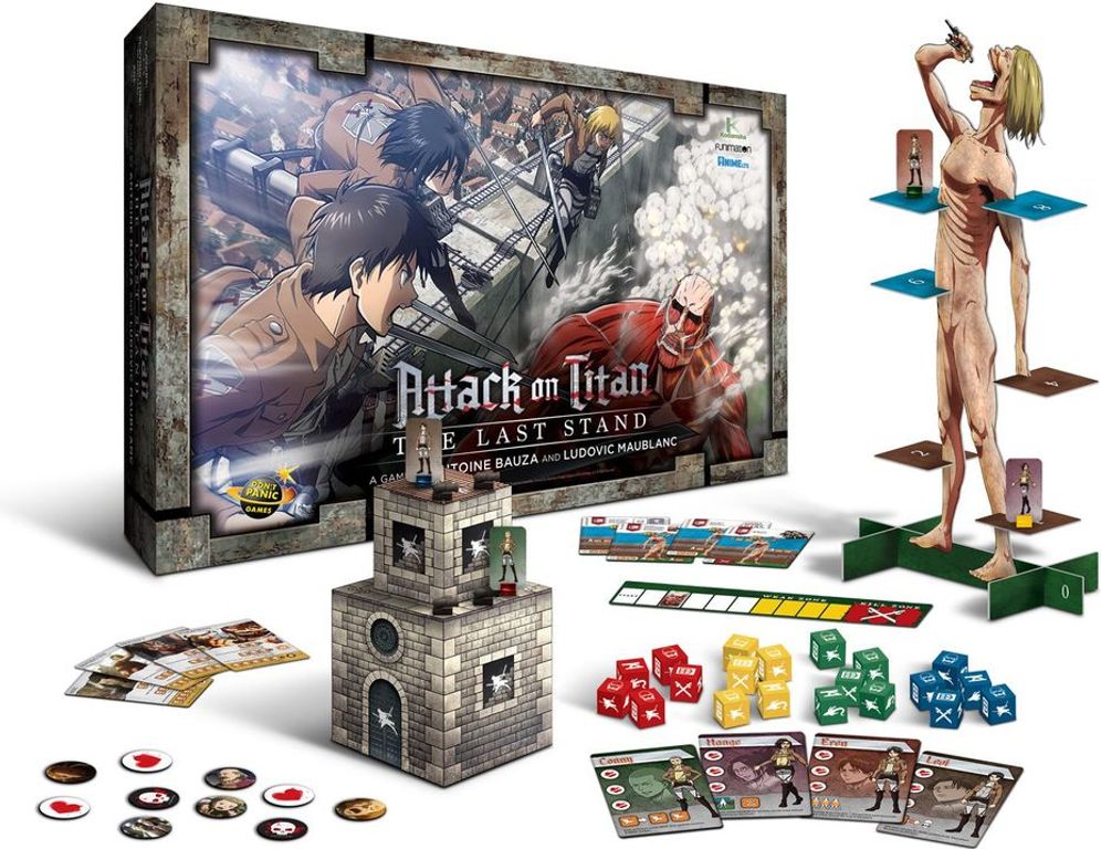 Attack on Titan: The Last Stand components