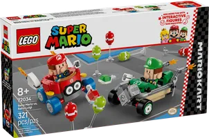 LEGO® Super Mario™ Mario Kart: Baby Mario vs Baby Luigi