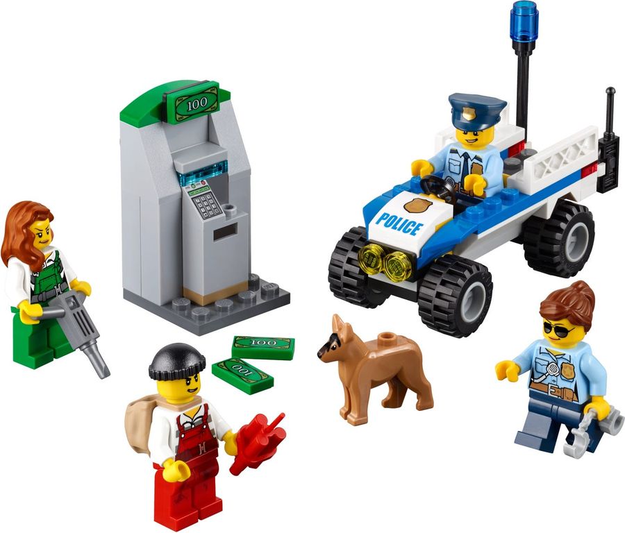 LEGO® City Starter set della Polizia componenti