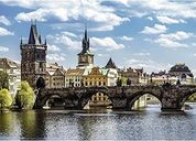 Vue du pont Charles