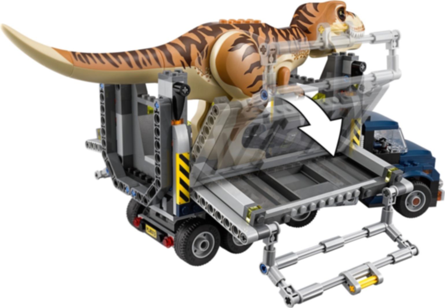 LEGO® Jurassic World T. rex Transport spielablauf
