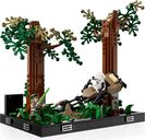 LEGO® Star Wars Diorama de la course-poursuite en speeder sur Endor™