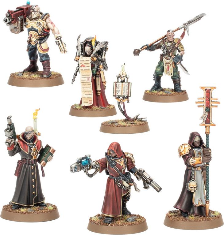 Warhammer 40,000: Inquisitorial Agents miniatures