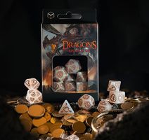 Dragons Dice Set Quartz